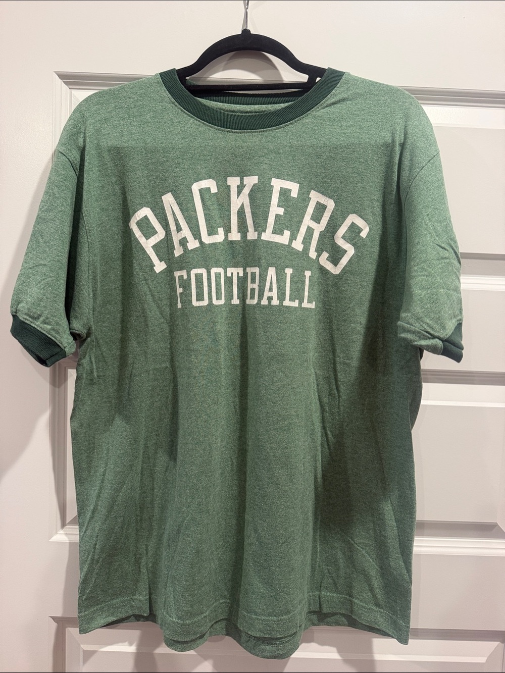 Reebok Green Packers Football Short-Sleeve Tee